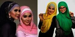 Artis-artis Cantik Juragan Hijab Negara Jiran