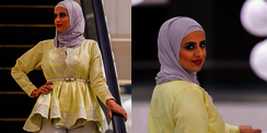 Gaya Hijab Keren si Presenter TV Cantik