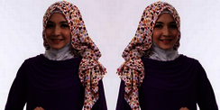 Saqina: Baru! Gamis Abaya Cantik Berbahan Crepe Polos
