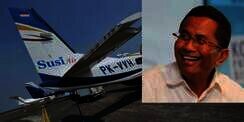 Pengalaman Seru Dahlan Iskan Tumpangi Susi Air
