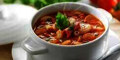 Yuk, Buat Sup Tomat Daging  Asap