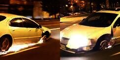 Aksi Gila Jalanan New Jersey, Perempuan Pacu Mobil Tanpa Ban