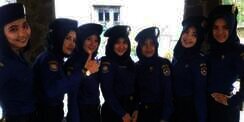 Pasukan Pemadam Kebakaran Cantik dari Purwakarta