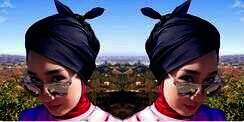 Tren Anyar, Hijab Turban `Baling-baling Bambu`