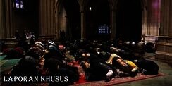 Damai (3): Bila Muslim AS Salat Jumat di Gereja Katedral