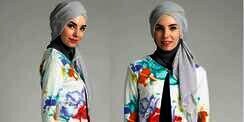 Hijabenka: Garden Outer, Bermotif Cantik