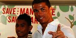 `Bocah Tsunami` Itu Ingin Jadi Penerus Cristiano Ronaldo