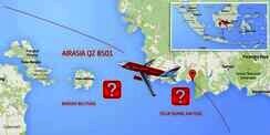 Potongan AirAsia QZ8501 Terdeteksi di Dasar Laut Jawa