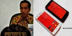 Ponsel yang Dipromosikan Jokowi Buatan Indonesia atau Taiwan?