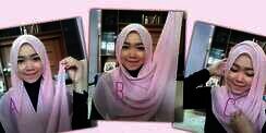 Tutorial Hijab Cantik Simpel `#SetahunDream`
