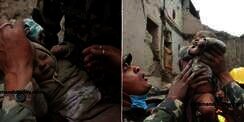Tangisan Selamatkan Bayi dari Puing Gempa Nepal