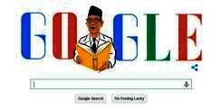 Ki Hadjar Dewantara Terpampang di Google Doodle