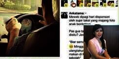 Tersentuh Perjuangan Sopir Taksi Rayakan Ultah Anak