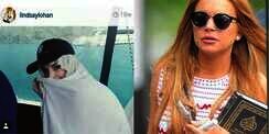 Genggam Quran, Lindsay Lohan Mantap Masuk Islam?