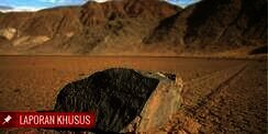 Alam (3): Misteri Batu Berjalan di Lembah Kematian Terpecahkan