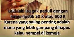 Meme Balasan `Lipstik 500K VS 50K`