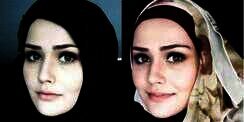 Cantiknya Model Senk Lotta Saat Berhijab