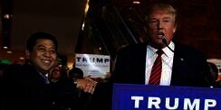 `Meme` Kedekatan Fadli Zon dan Donald Trump