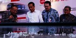 Resmikan LRT, Jokowi Sebut Kemacetan Jakarta Sudah Akut