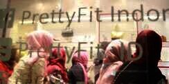Foto-foto Cerianya 'Hijab Styling' di PrettyFit Bandung