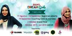 Pendaftaran Dream Girls 2015 Ditutup Sore Ini