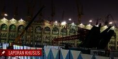 Duka Korban Robohnya Crane Masjidil Haram 
