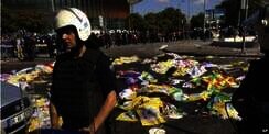 Detik-detik Serangan Bom di Tengah Demonstran Turki