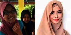 Heboh Foto `Before-After` Hijaber Malaysia