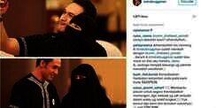 Mesra dengan Wanita Bercadar, Indra Bruggman Hebohkan Sosmed
