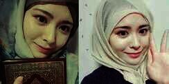 Gadis Korea Mualaf Berhijab Ini Hebohkan Media Sosial