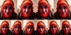 Sylvia Fully Berhijab, Netizen : Bidadari Kok Bisa Selfie?