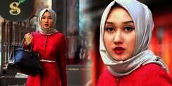 Beehijab: Dian Pelangi dalam Balutan Merah