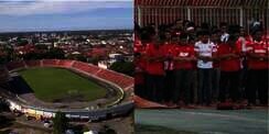 Azan Selalu Mengawali Pertandingan Sepak Bola di Stadion Ini