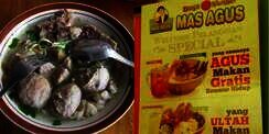 Nama Kamu Agus? Makan Bakso Gratis Seumur Hidup di Sini