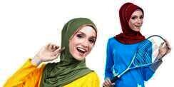 Tutorial Hijab: Nyaman Berolahraga Buat Hijaber