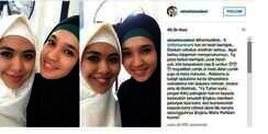 Ketenangan Dhini Aminarti Berhijab