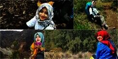 Hijaber-hijaber Cantik `Penakluk` Gunung