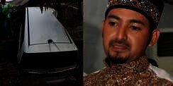 Penampakan Mobil Ringsek Ustaz Al Habsyi