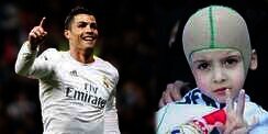 Bocah Palestina Korban Bom Ekstrimis Bertemu Ronaldo