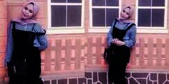 #HOTD: Paduan Hijab dan `Baju Kodok` Jamilatus Sa`diyah 