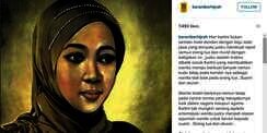 Heboh Foto RA Kartini Berhijab...