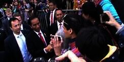 Video Kehebohan WNI Sambut Jokowi di Belanda