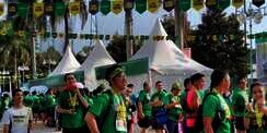 Selfie Run, Cara Unik Oppo Kenalkan Ponsel Anyar