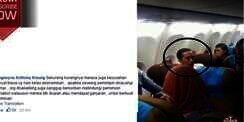 Jokowi Naik Pesawat Ekonomi Banjir Pujian Warga Malaysia