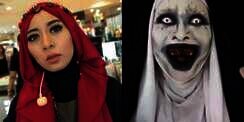 Tutorial Makeup `Valak`, Hantu `The Conjuring 2`