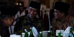 Momen Presiden Bukber di Kediaman Ketua DPR
