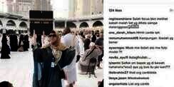 Berpose di Depan Kabah, Mantan Istri Farhat Abbas Dicibir