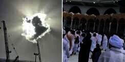 Video Menakjubkan Awan Tunggal Lindung Jemaah Saat Tawaf