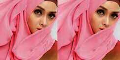 Gaya Hijab Simpel ala Terry Putri, Cocok Buat Lebaran