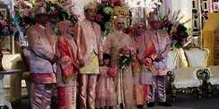 Contek Gaya Nikah Ben-Ines, Raja dan Ratu Minang Sehari